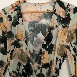 H&M Dresses - Floral wrap dress H&M Dresses - Floral wrap dress